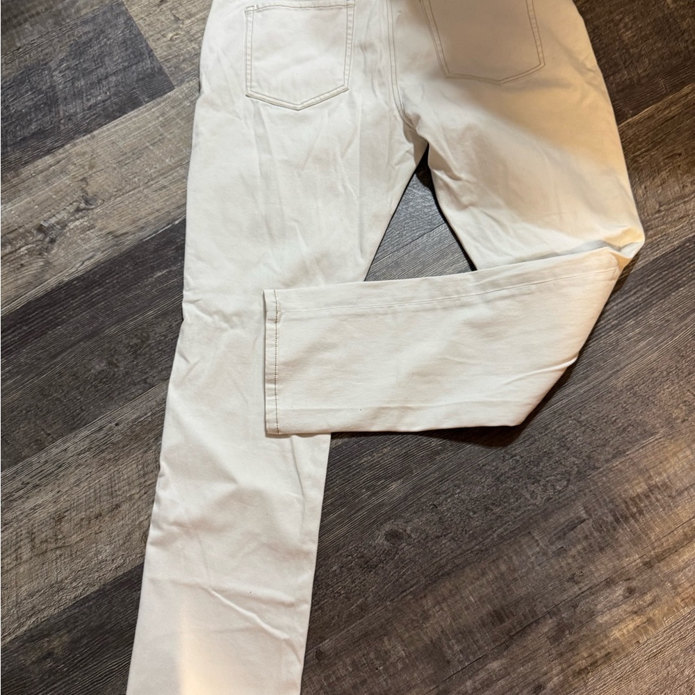 CAbi Cream Denim Jeans